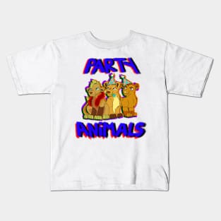 Party Animals Kids T-Shirt